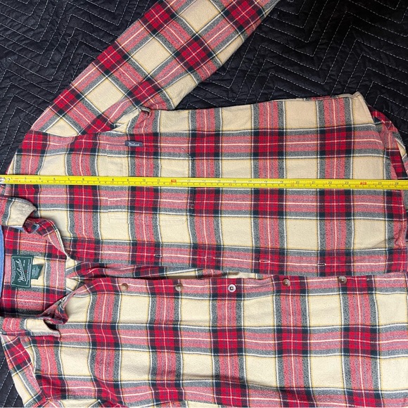 Woolrich Plaid Flannel Shirt- Medium - Picture 4 of 10